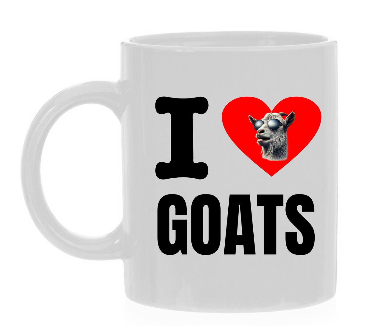 mok i love goats geiten houden van geiten