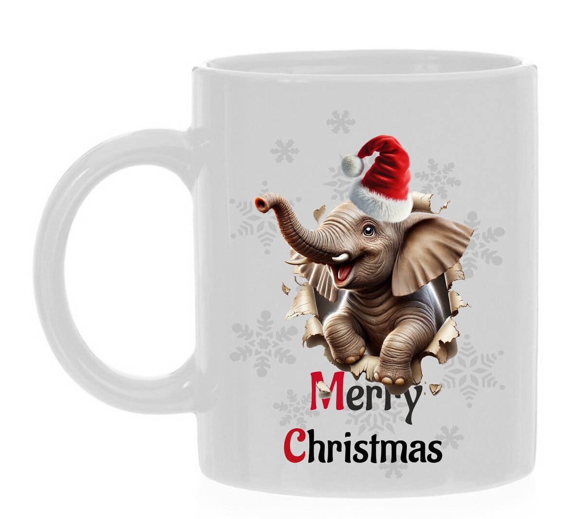 mok olifant merry christmas kerst kerstsfeer