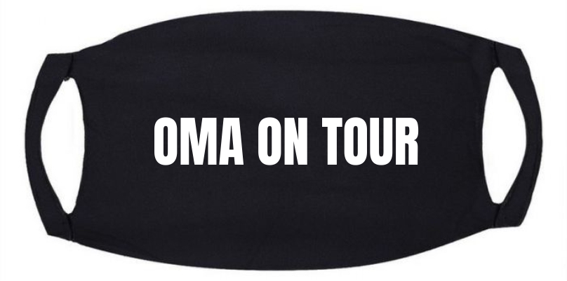 mondmasker oma on tour