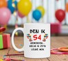 foto 4 Orginele beker verjaardag feestelijk leeftijd 54 jaar