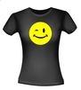 foto 2 T-shirt gele smiley knipoog