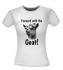 foto 14 T-shirt vooruit met de geit forward with the goat slecht vertaald