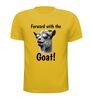 foto 15 T-shirt vooruit met de geit forward with the goat slecht vertaald
