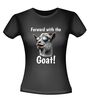foto 2 T-shirt vooruit met de geit forward with the goat slecht vertaald