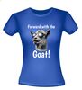 foto 6 T-shirt vooruit met de geit forward with the goat slecht vertaald