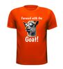 foto 9 T-shirt vooruit met de geit forward with the goat slecht vertaald