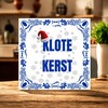 foto 4 tegeltje klote kerst