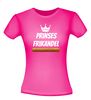 foto 6 Dames T-shirt prinses frikandel fastfood snelle vette hap