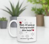 foto 3 Grappig kerst mok voor schoonmoeders mam we gaan je heel erg missen deze kerst schoonmoeder cadeau schoonzoon