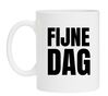 foto 1 Koffiemok met wens fijne dag om bij te glimlachen