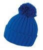 foto 1 Lekker winddichte wintermuts grof gebreid blauw
