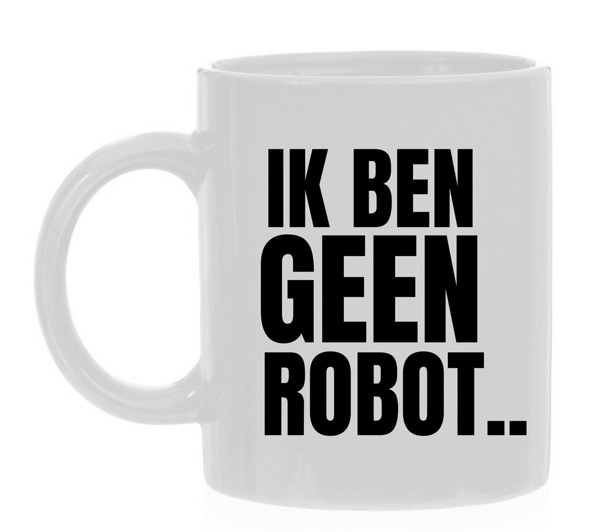 Mok ik ben geen robot