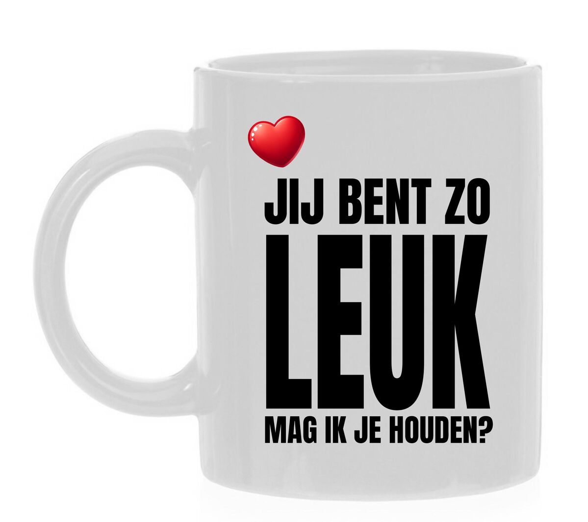 betrouwbaarheid Koopje verslag doen van Mok jij bent zo leuk mag ik je houden Valentijn ...