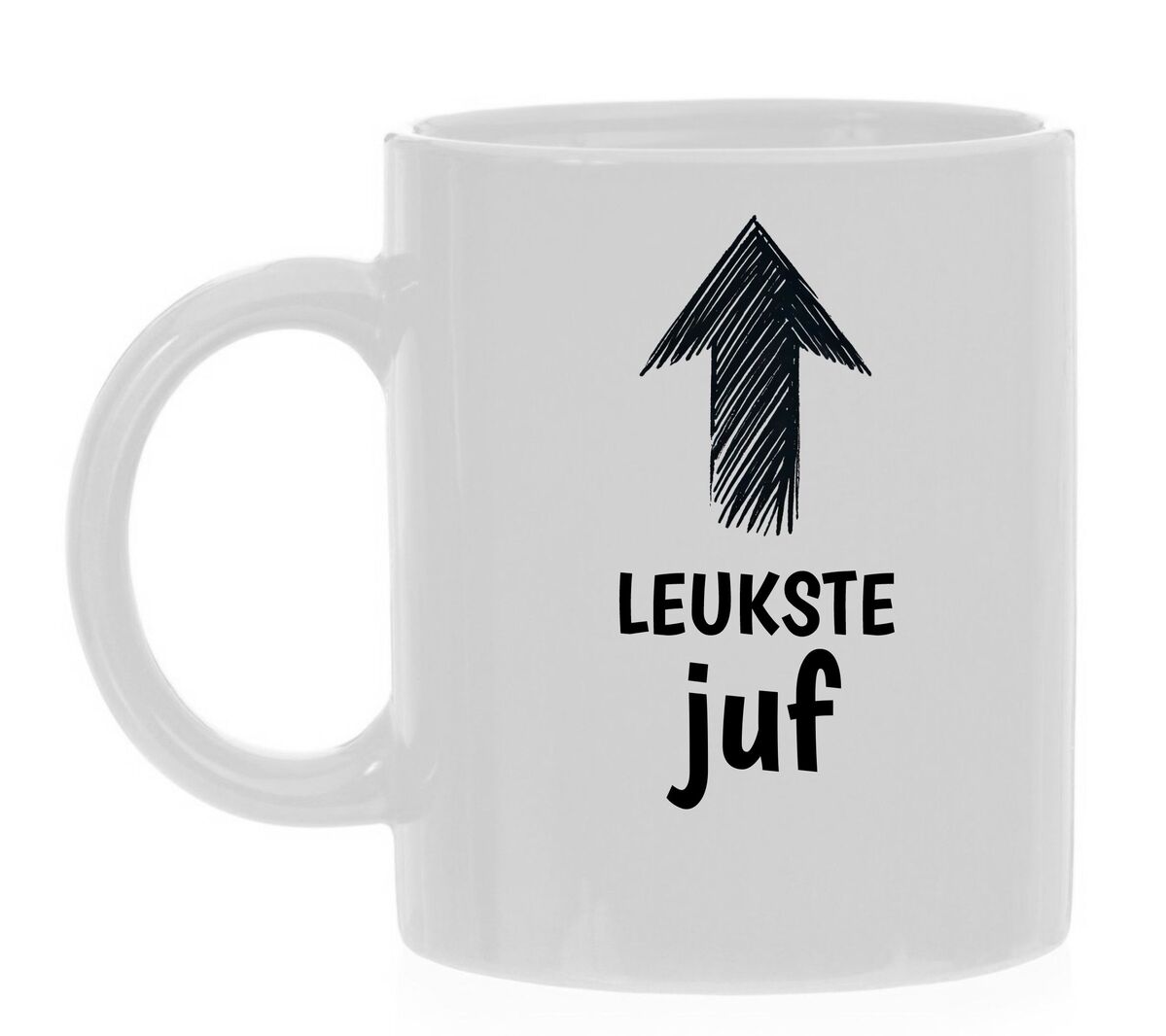 Mok Leukste juf bedankje cadeautje