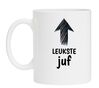 Mok Leukste juf bedankje cadeautje