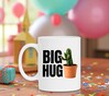 foto 3 mok met tekst big hug en afbeelding cactus