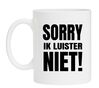 foto 1 Mok sorry ik luister niet!