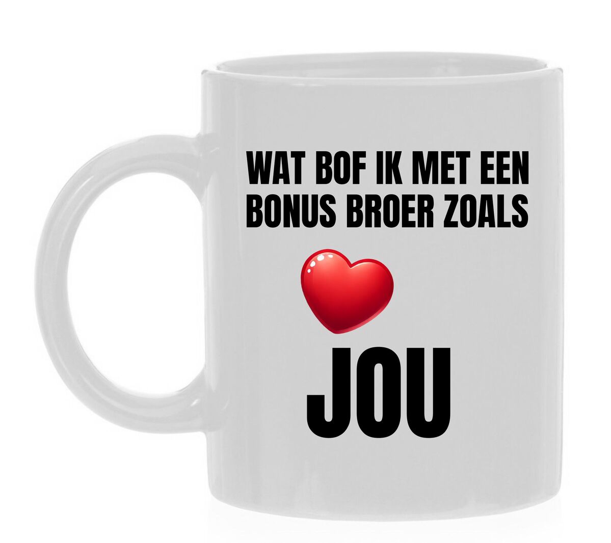 Mok wat bof ik met een bonus broer zoals jou