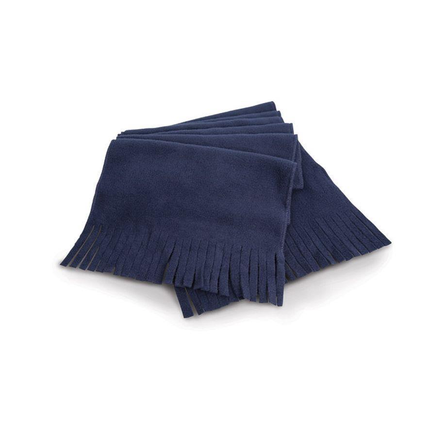 Navy blauwe sjaal effen kleur 155cm