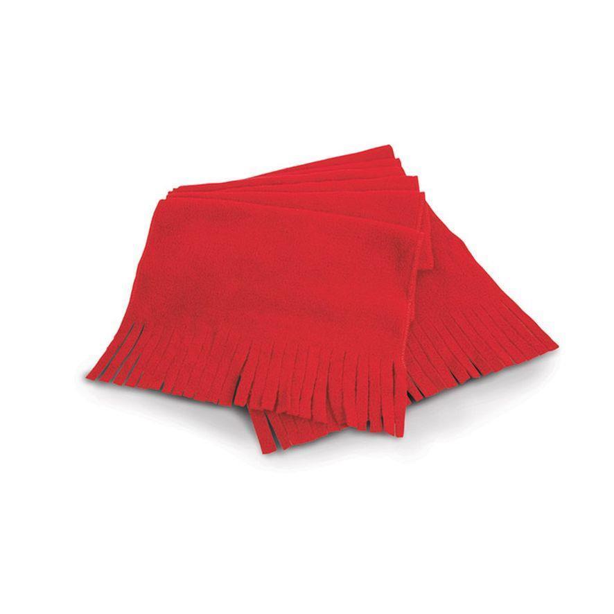 Rode sjaal effen kleur 155cm rood