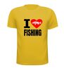 foto 11 T-shirt i love fishing sportvisser vissers