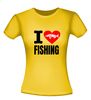 foto 12 T-shirt i love fishing sportvisser vissers