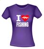 foto 4 T-shirt i love fishing sportvisser vissers