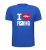 foto 5 T-shirt i love fishing sportvisser vissers