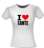 foto 4 T-shirt I love tante geweldige tante houden van mijn tante