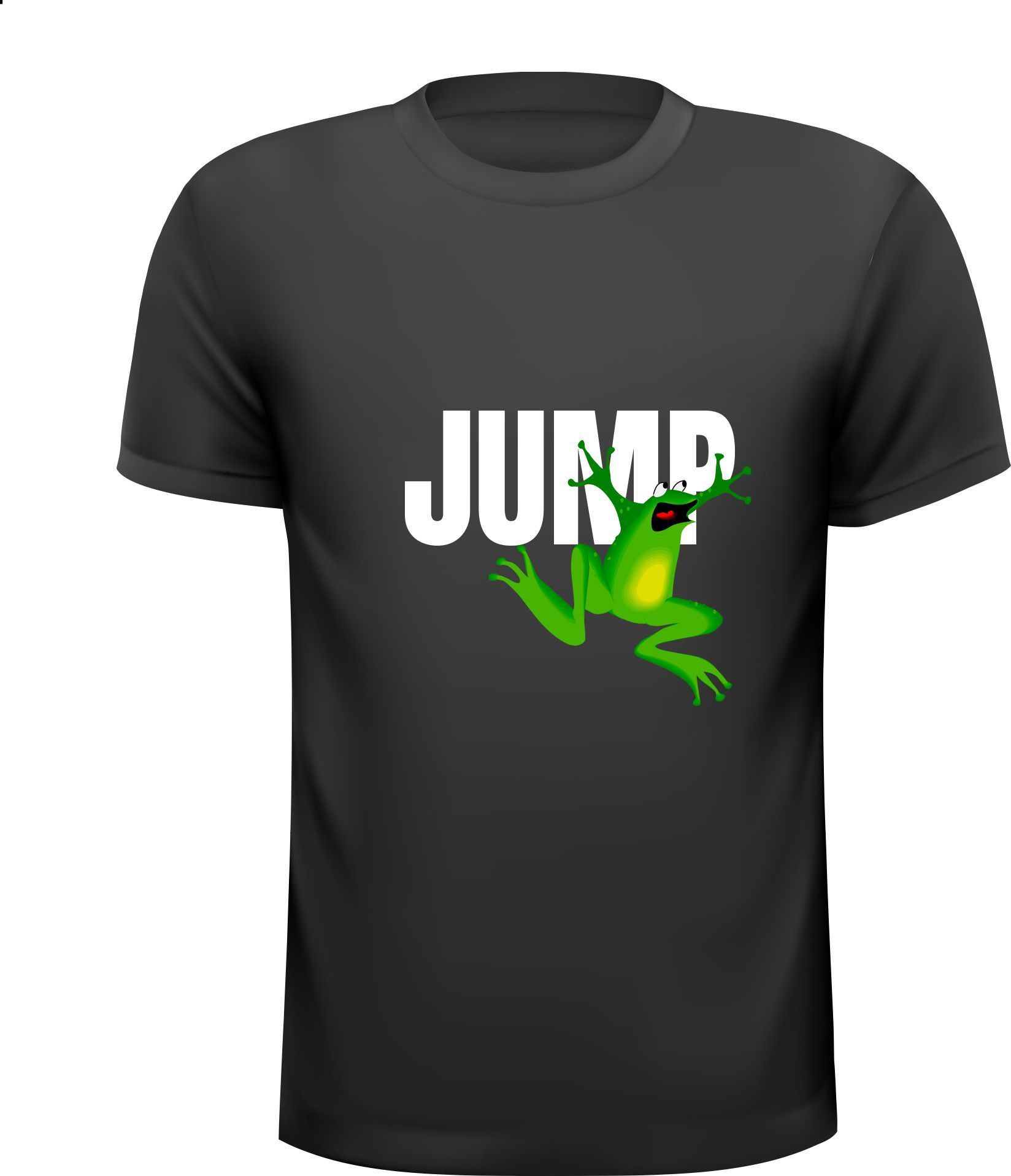 T-shirt jump groene kikker