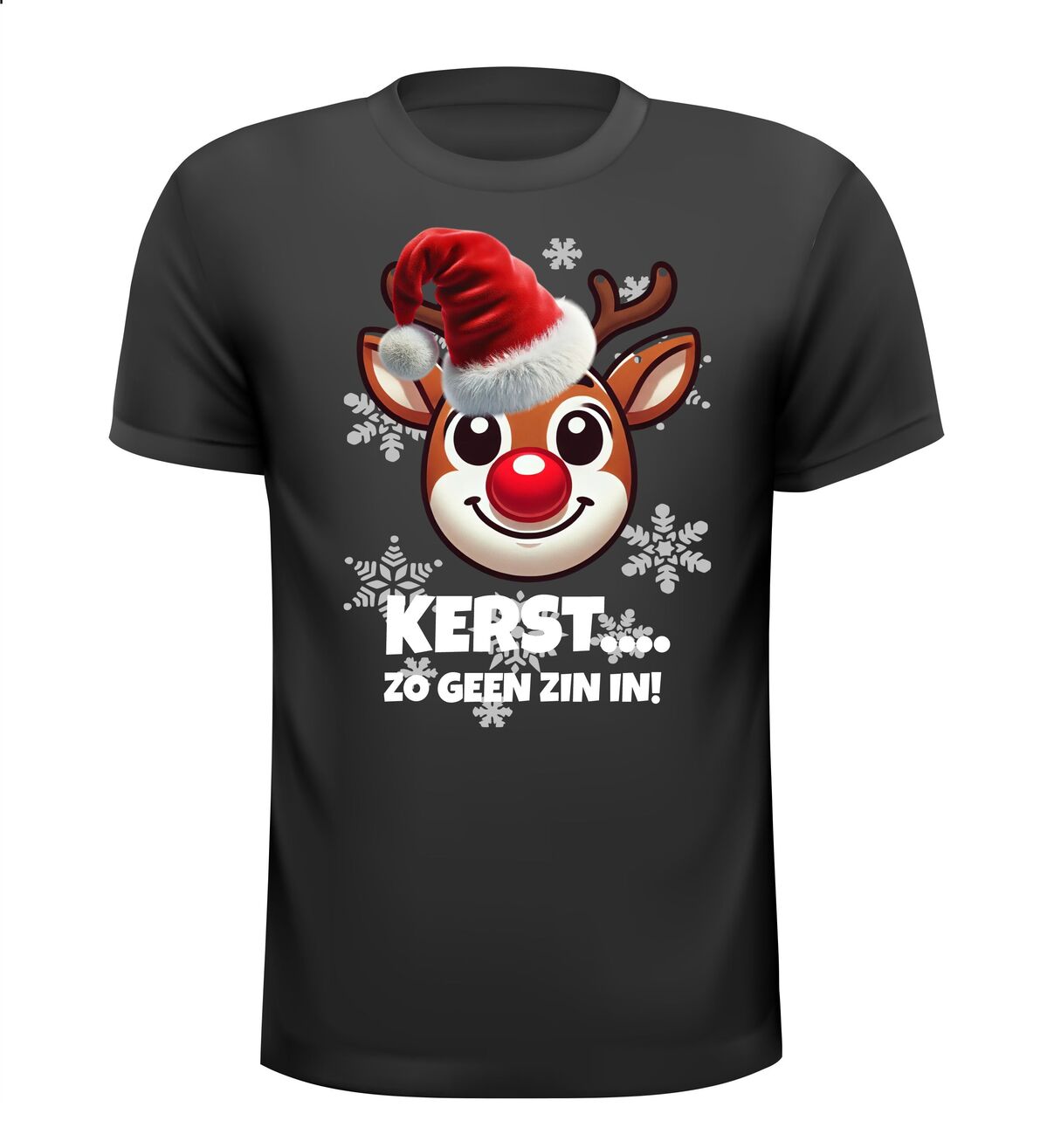 T-shirt kerst zo geen zin in lollig kerst cadeau grappig tegenzin