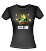foto 2 T-shirt kiss me kikker grappig