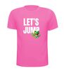 foto 11 T-shirt let's jump kikker