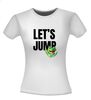 foto 14 T-shirt let's jump kikker