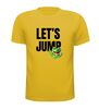 foto 15 T-shirt let's jump kikker