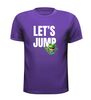 foto 3 T-shirt let's jump kikker