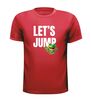 foto 7 T-shirt let's jump kikker