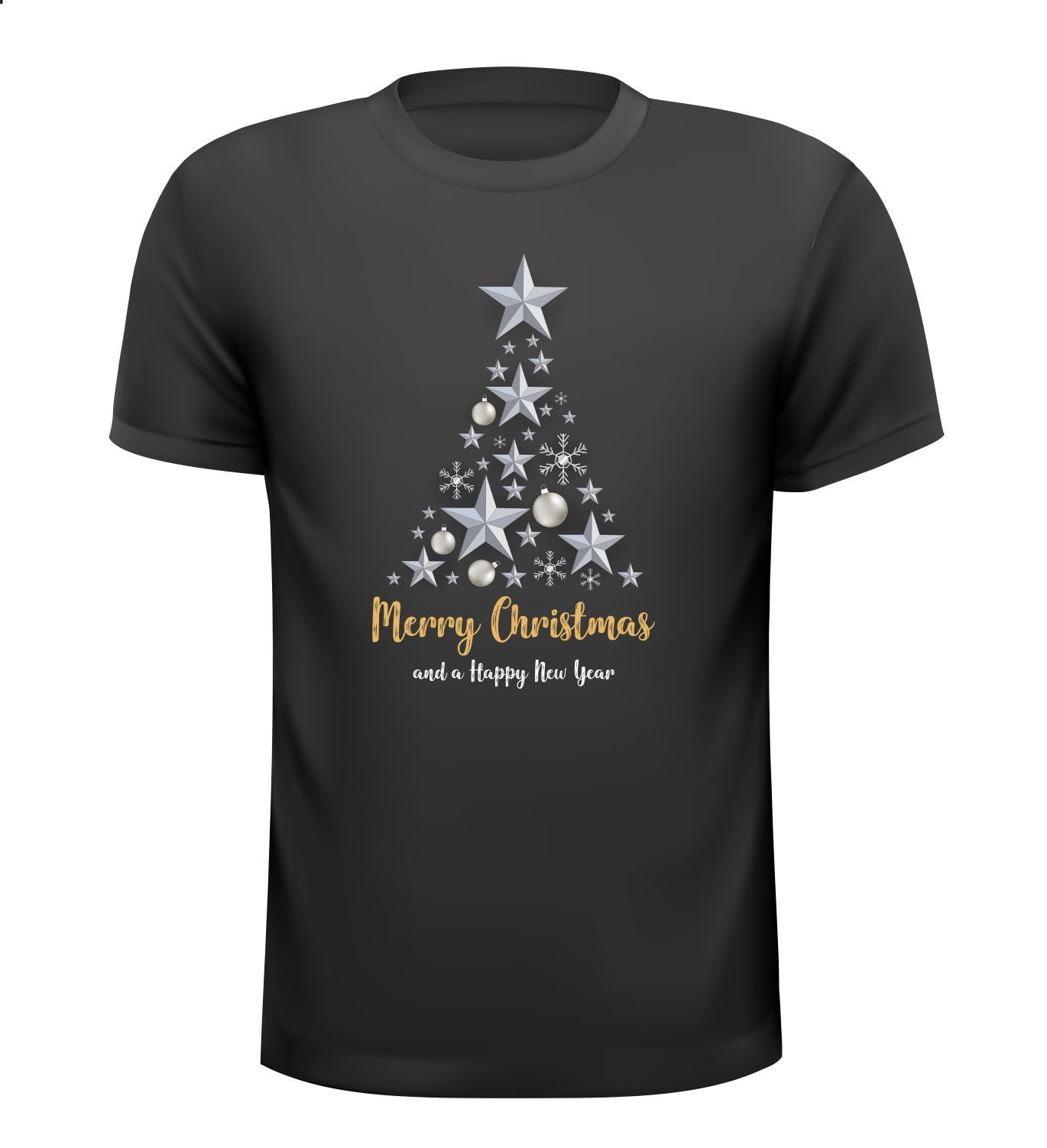 T-shirt Merry Christmas and a happy new year