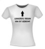 foto 2 T-shirt opdruk tekst T-shirt lekkerste vrouw van dit gebouw!