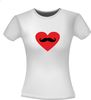 foto 4 T-shirt rood hart met snor erin getekend