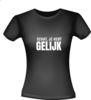 foto 2 T-shirt schat je hebt gelijk