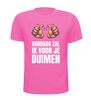 foto 11 T-shirt vandaag zal ik voor je duimen