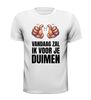 foto 13 T-shirt vandaag zal ik voor je duimen