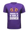 foto 3 T-shirt vandaag zal ik voor je duimen
