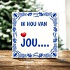 foto 2 Tegeltje ik hou van jou Valentijn