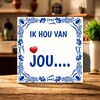 foto 3 Tegeltje ik hou van jou Valentijn