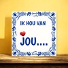 foto 4 Tegeltje ik hou van jou Valentijn
