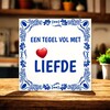 foto 2 Tegeltje vol met liefde verliefde Valentijn geliefde