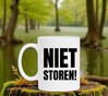 foto 2 Witte koffiemok niet storen!
