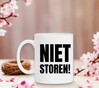 foto 3 Witte koffiemok niet storen!